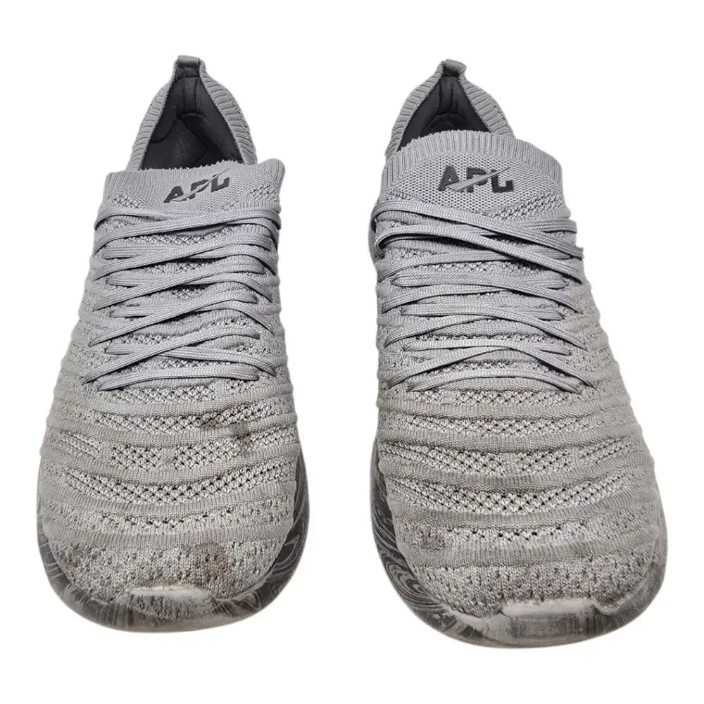 APL Athletic Propulsion Labs Gray Techloom Wave Mens Running Sneakers Size 13